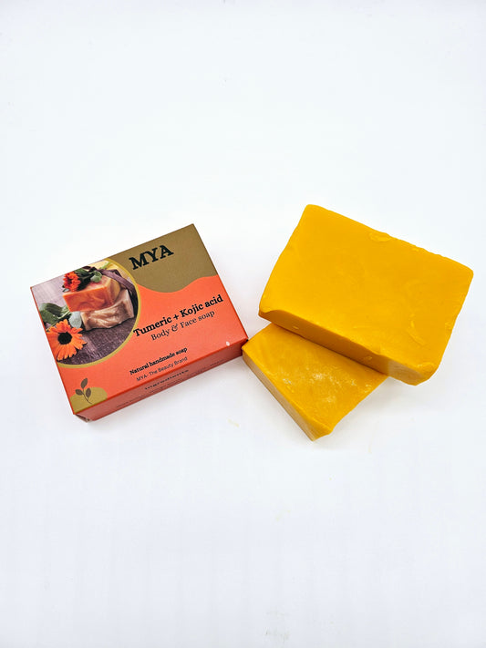 Tumeric & Kojic acid Face and Body Bar Soap